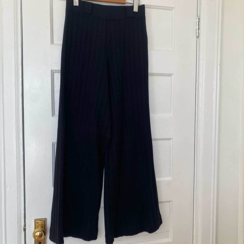 Ba&sh Erwan ribbed retro cozy flare pants - Picture 3 of 12